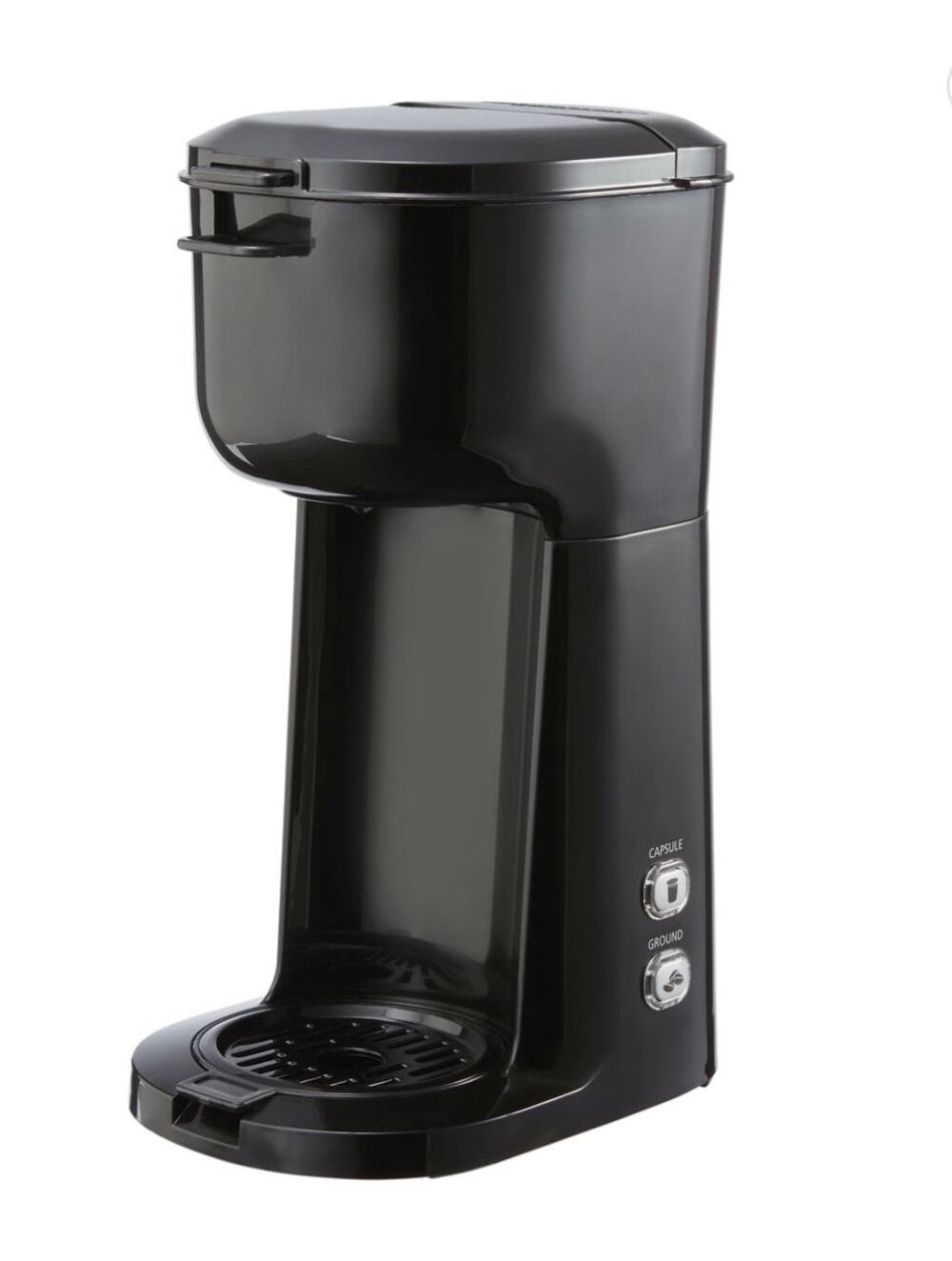 NIB Mainstays Single Serve Coffee Maker K-Cup & Ground Coffee Black